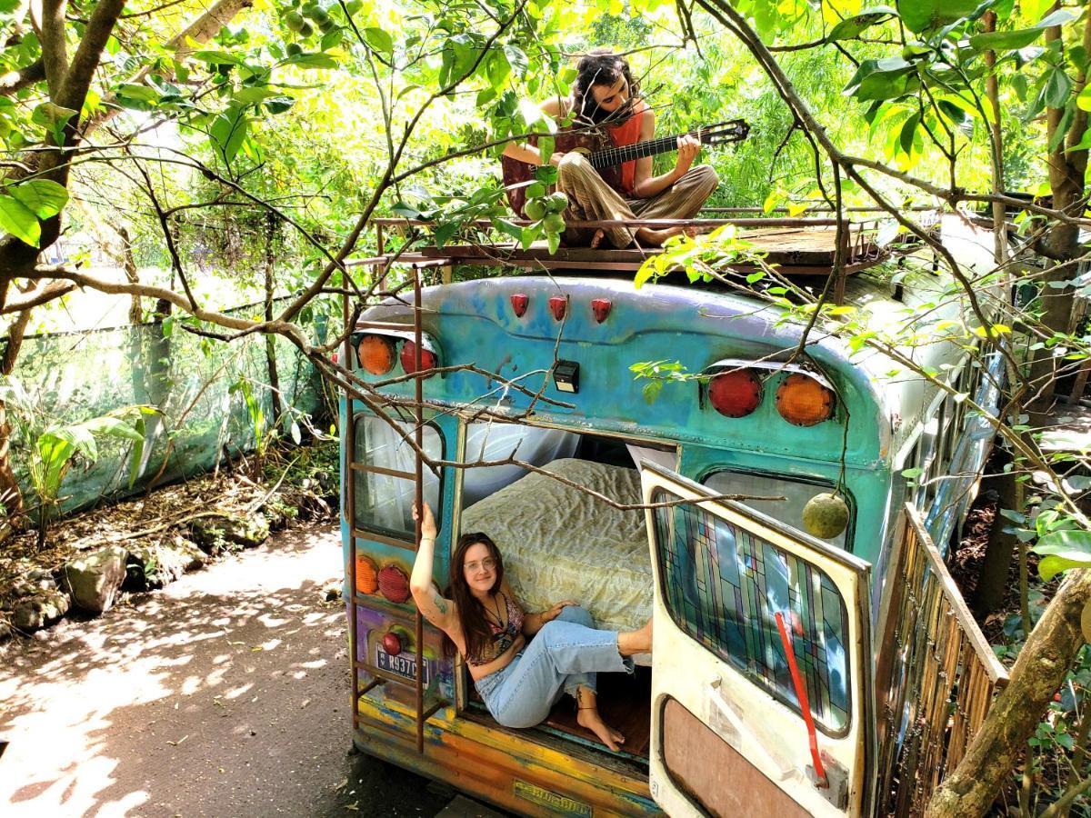 Rainbow Caravan Hostel Las Pilas Eksteriør bilde
